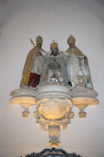 Coloured statues, Monastery of Alcobaca, Alcobaca, Portugal, 2009.  Artist: Samuel Magal