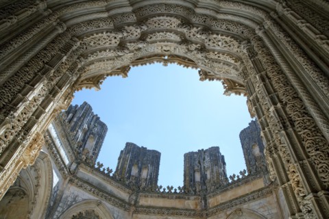 Portal of the Unfinished Chapels, Monastery of Batalha, Batalha, Portugal, 2009  Artist: Samuel Magal