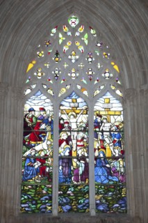 Stained glass window, chapter house, Monastery of Batalha, Batalha, Portugal, 2009. Artist: Samuel Magal