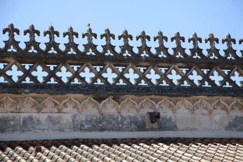 Parapet, Monastery of Batalha, Batalha, Portugal, 2009. Artist: Samuel Magal