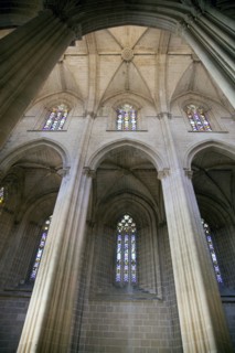Interior of the Founder's Chapel, Monastery of Batalha, Batalha, Portugal, 2009. Artist: Samuel Magal