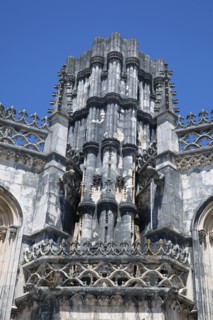 Exterior detail, Monastery of Batalha, Batalha, Portugal, 2009. Artist: Samuel Magal