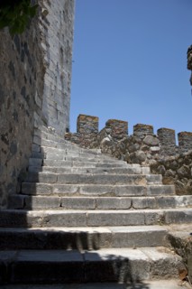 Stone steps, Beja Castle, Beja, Portugal, 2009.  Artist: Samuel Magal