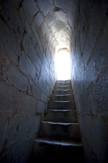 Stone steps, Beja Castle, Beja, Portugal, 2009.  Artist: Samuel Magal