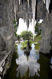 Grotto in the gardens, Bom Jesus do Monte Church, Braga, Portugal, 2009. Artist: Samuel Magal