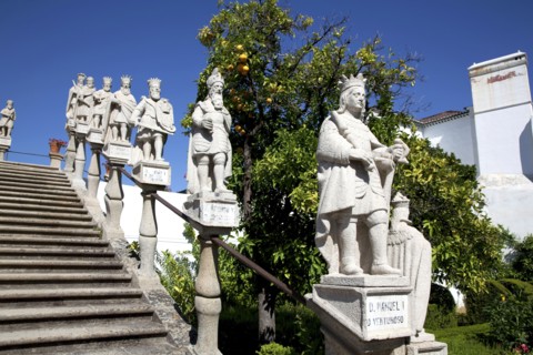 Stairs of the Kings, Garden of the Episcopal Palace, Castelo Branco, Portugal, 2009.  Artist: Samuel Magal