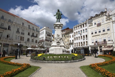 Largo da Portagem, Coimbra, Portugal, 2009.  Artist: Samuel Magal