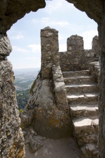 The keep of the Castelo dos Mouros, Sintra, Portugal, 2009. Artist: Samuel Magal