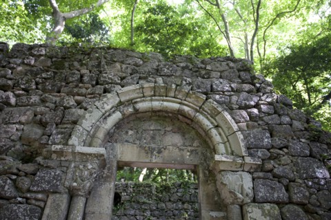 The Church of Sao Pedro de Canaferrim in the Castelo dos Mouros, Sintra, Portugal, 2009. Artist: Samuel Magal