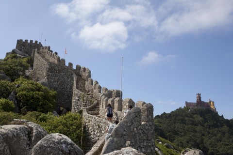 The Castelo dos Mouros, Sintra, Portugal, 2009. Artist: Samuel Magal