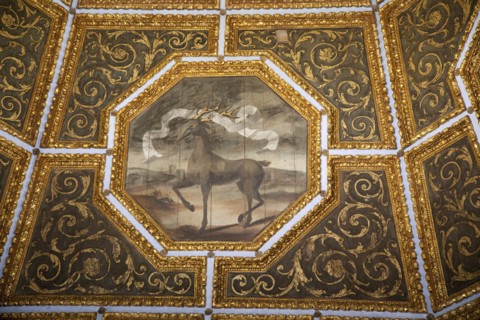 Inside Sintra National Palace, Sintra, Portugal, 2009. Artist: Samuel Magal