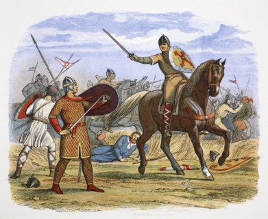 Robert, Duke of Normandy, captured at the Battle of Tinchebraye, Normandy, 1106 (1864). Artist: James William Edmund Doyle