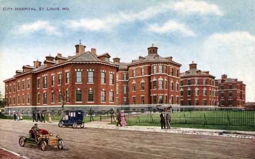 City Hospital, St Louis, Missouri, USA, 1910. Artist: Unknown
