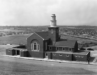 Rotherham Crematorium, 20th July 1962. Artist: Michael Walters