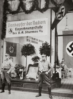 World War I veterans register for the SA, Germany, 1938. Artist: Unknown