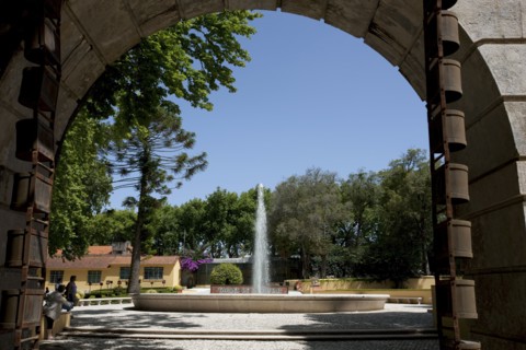 Mafra National Palace (Palacio de Mafra) gardens, Mafra, Portugal, 2009.  Artist: Samuel Magal