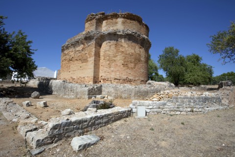 The sanctuary at Milreu, Portugal, 2009. Artist: Samuel Magal