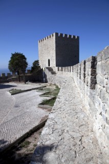 The fortress at Sesimbra, Portugal, 2009. Artist: Samuel Magal