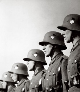 German soldiers, Germany, 1936. Artist: Unknown