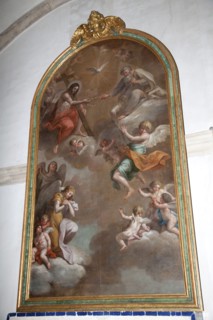 A painting in the Convent of the Knights of Christ, Tomar, Portugal, 2009. Artist: Samuel Magal