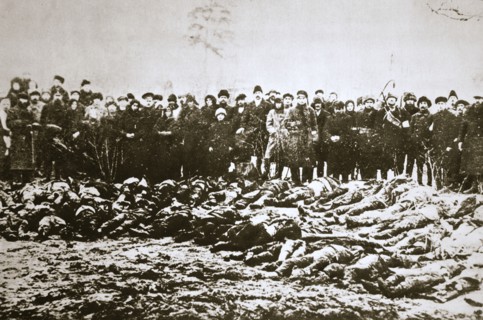 Casualties of the Red and White Armies in Siberia, Russian Civil War, c1918-c1923. Artist: Unknown