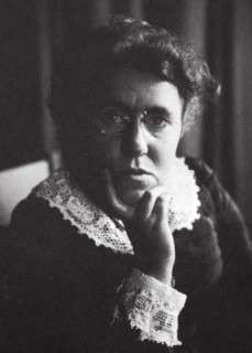 Emma Goldman, Russian-born American anarchist and agitator, early 20th century. Artist: Unknown