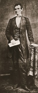 Abraham Lincoln, 16th President of the United States, 1860. Artist: Unknown