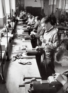 Tool factory, Germany, 1936. Artist: Unknown