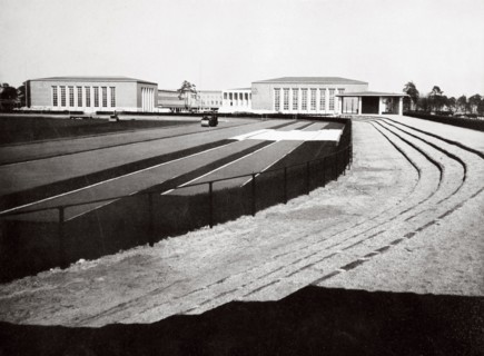 The home of German sport and adjacent swimming hall, Berlin, Germany, 1936. Artist: Unknown