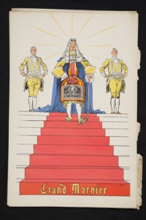 Advertisement for Grand Marnier', from 'White Bottoms' pub. 1927.