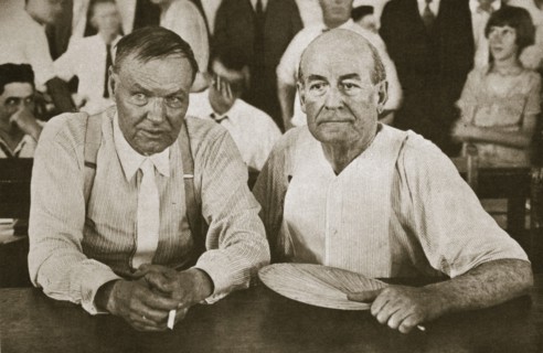 'The Protagonists of Dayton', Tennessee, USA, 1925. Artist: Unknown