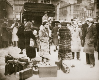 Radical 'hunger marchers' gathering in New York, USA, Great Depression, November 1932. Artist: Unknown