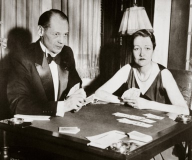 Mr and Mrs Ely Culbertson, American contract bridge players, 1931. Artist: Unknown