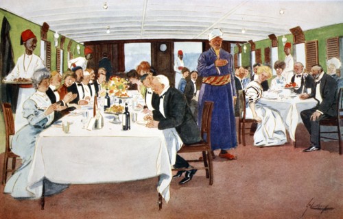 'The After-dinner Speech', 1908.  Artist: Lance Thackeray