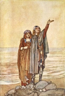 'Follow me now to the Hill of Allen', c1910.  Artist: Stephen Reid