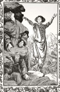 'She caused the rock to shut down', 1905.  Artist: Dora Curtis