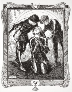 'Then they went to Sir Galahad', 1905.  Artist: Dora Curtis