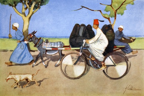 'Ancient and Modern', 1908.  Artist: Lance Thackeray