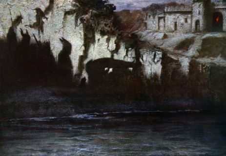 'The Funeral of Siegfried', 1906. Artist: Unknown