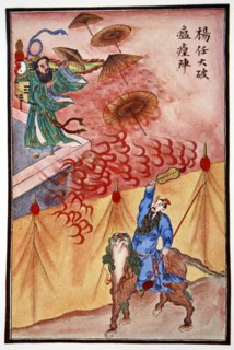 The magic umbrellas, 1922. Artist: Unknown