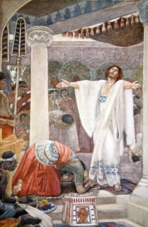 'Daniel interprets the dream of Nebuchadnezzar', 1916.  Artist: Evelyn Paul