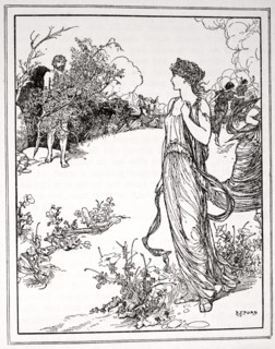 'How Ulysses met Nausicaa', 1926.  Artist: Henry Justice Ford