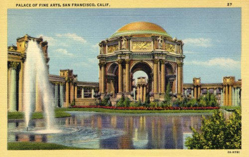 Palace of Fine Arts, San Francisco, California, USA, 1932. Artist: Unknown
