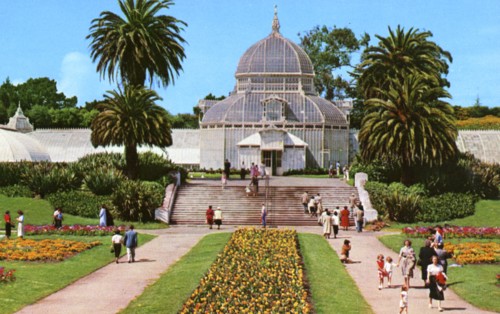 The Conservatory in Golden Gate Park, San Francisco, California, USA, 1957. Artist: Unknown