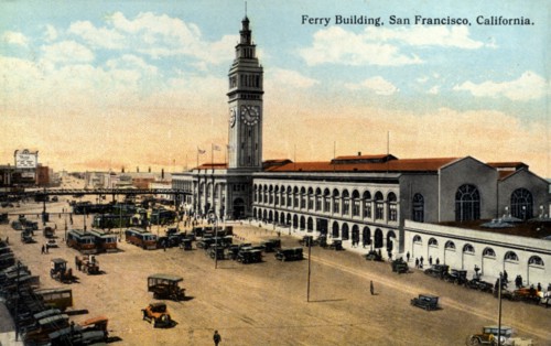 Ferry Building, San Francisco, California, USA, c1922(?). Artist: Unknown