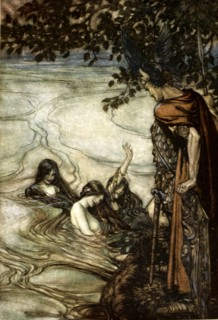 'Illustration from Siegfried and the Twilight of the Gods, 1924.  Artist: Arthur Rackham