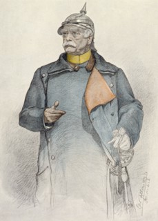 Otto von Bismarck, German statesman, 1893. Artist: Christian Wilhelm Allers