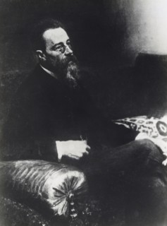 Nikolai Rimsky-Korsakov, Russian composer, c1893. Artist: Unknown