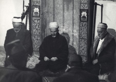 Dervishes in Skopje, Macedonia, Yugoslavia, 1939. Artist: Unknown