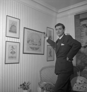 Bengt Häger, founder of the Swedish Dance Museum, Stockholm, Sweden, 1960. Artist: Unknown